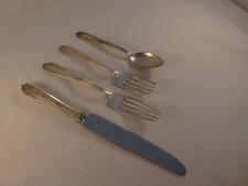 DELLA ROBBIA- ALVIN 4PC STERLING LUNCH PLACE SETTING