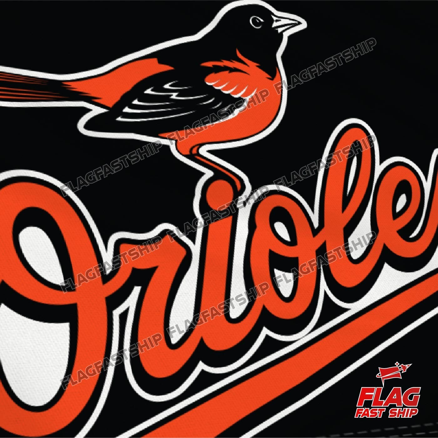Bandiera Baltimore Orioles 3x5 Piedi | Wincraft Ufficiale | Per Tifosi Baseball - Foto 2
