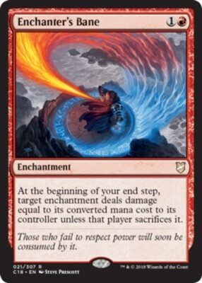 x1 Enchanter's Bane R MTG Commander 2018 M/NM, English