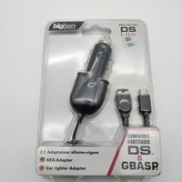 Kfz Adapter LadegeräT Netzteil Nintendo Ds Lite Gba Sp Neu Ovp Pkw Bigben