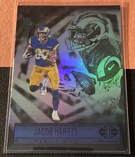 2021 Panini Illusions Football Base Set Rookie Card #96 Jacob Harris RC Rams