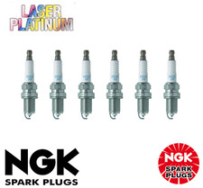 6 x NGK PLATINUM SPARK PLUGS - for Toyota Supra GA70 2.0L (1G-GEU) 1986-8/1988