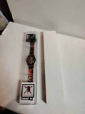 Vintage 2003 DISNEY TIME WORKS Pirates of The Caribbean Limited Wrist Watch NEW