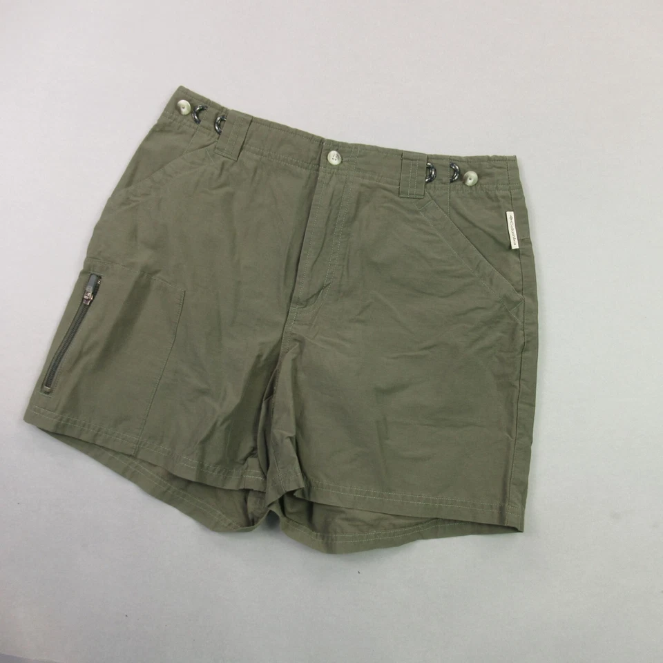 Columbia Shorts Womens 8 Lightweight Workout Casual Hike Green Outdoors Pockets - Image 2 of 4