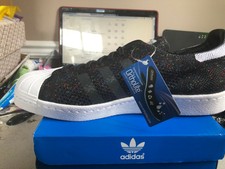 Size 11 - adidas Superstar 80s Primeknit All Star for sale online | eBay