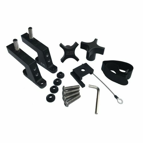 Hi-Lift HM-925 Jack Mounts Hood Position Steel Black Powdercoated For Jeep Pair - Picture 1 of 3