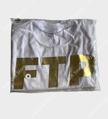 FTP 10 Year Anniversary Gold Logo Tee Shirt White | eBay FTP 10 Year Logo Tee