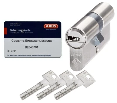 ABUS Bravus 2000 Sicherheitsschloss Wendeschlüssel VS mit 3 Schlüssel und N&G
