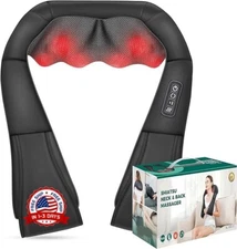 Masajeador De Hombros Y Cuello Espalda Profesional Shiatsu Electrico Calidad New