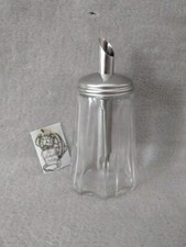 Sucrier en verre STOHAG made in Germany avec bec verseur inox ROSTFREI