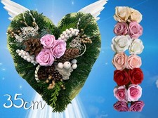 T23.50. Herz Grabgesteck Totensonntag Allerheiligen Grabschmuck Gesteck