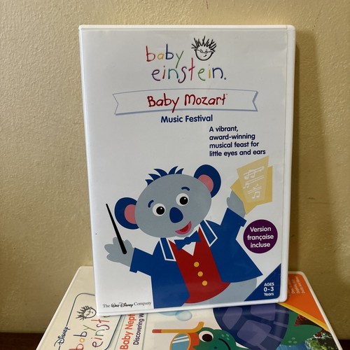 Mixed Bundle of 6 Baby Einstein DVDs 0-12 months, neptune, mozart, fav places - Picture 8 of 22