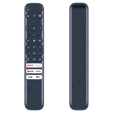 For TCL Smart TV Voice Remote RC813 FMB1 With Mic Built In Netflix Apple TV