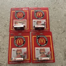 Lot Of 4 Racing Champions, Mcdonalds Racing Team, Ed McCulloch, 1/64 Scale, NIP