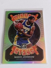 2021-22 Panini Donruss Optic Magic Johnson Winner Stays HOLO PRIZM #16 LA Lakers