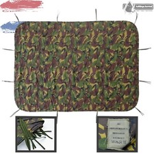 Niederländische Armee Armeedecke Poncho Liner Woodland Steppdecke Camping Orig.