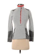 Mpg Women Gray Track Jacket Xs