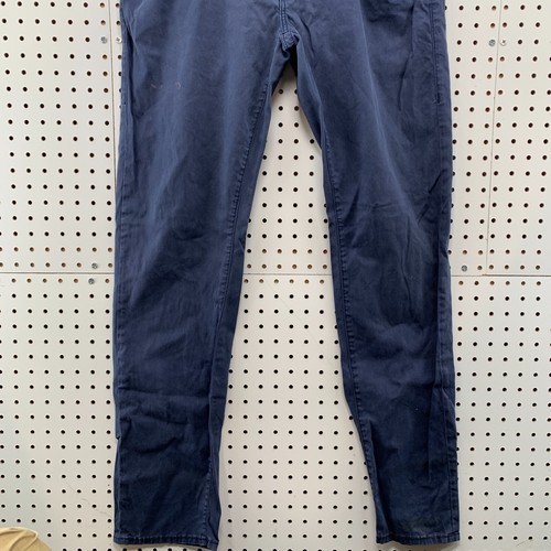 True Religion Blue Denim Jeans Mens Fits 36x31.5 Geno Relaxed Slim Flap Pocket - Picture 4 of 19