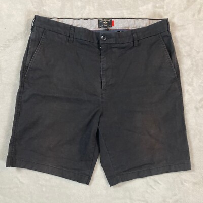 DOCKERS SUPREME FLEX BLACK 38 STRETCH CHINO SHORTS MENS