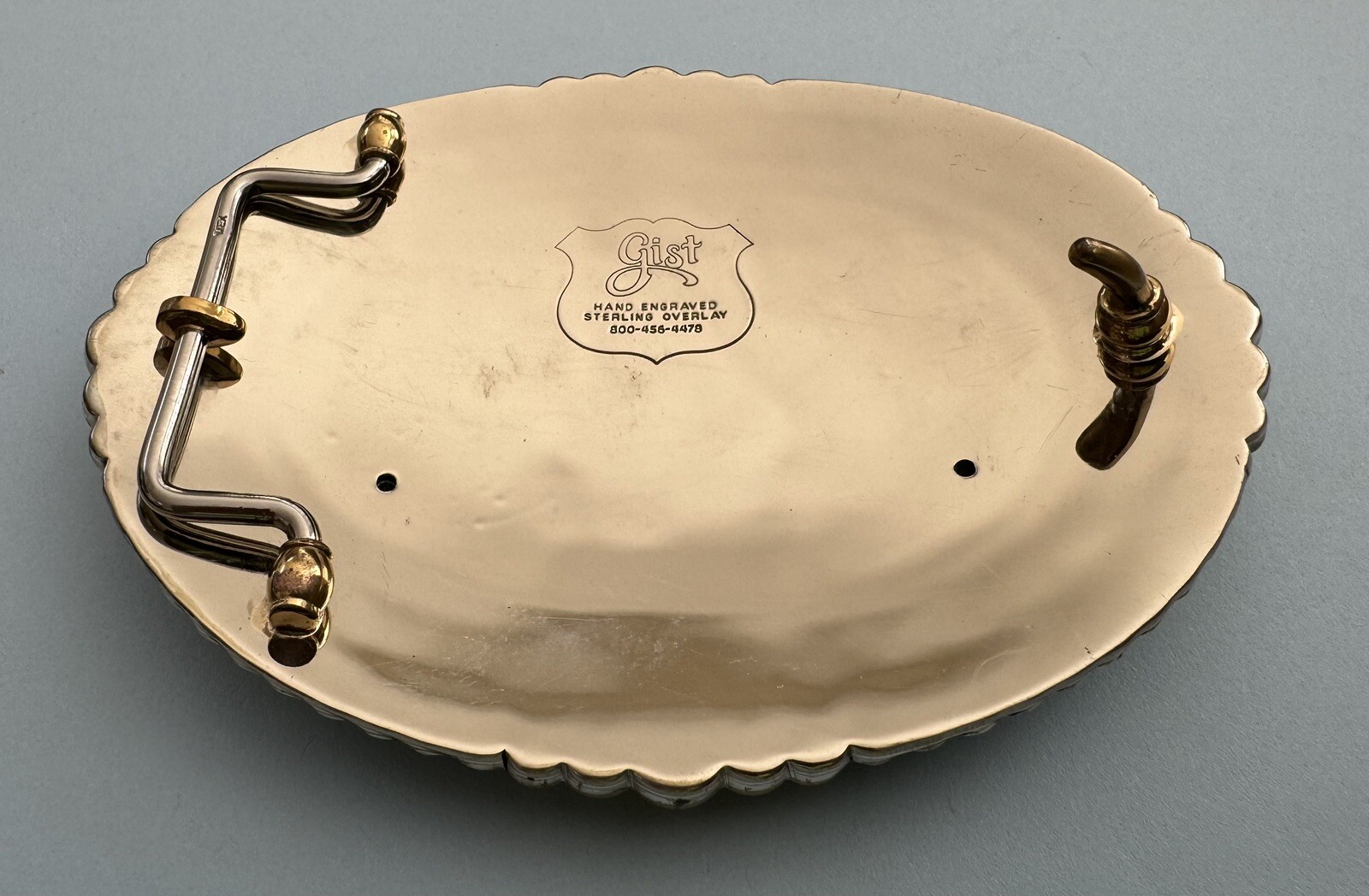 Vintage 2008 Mississippi MJHSRA Boys Cutting Champion Gist Trophy Belt Buckle