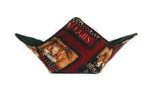 Veggie Chef cotton reversible microwavable soup bowl holder