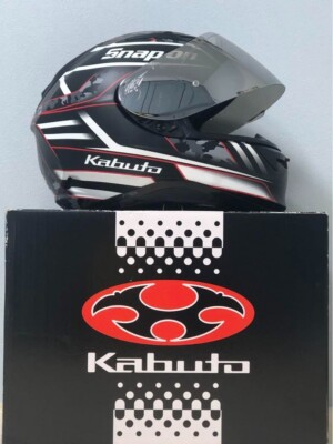 Snap-on x OGK Kabuto x Kamui II Full Face Helmet Black size:M 57