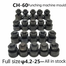 Hydraulic Punching Mould CH-60 Hydraulic Punching Dies Manual Punch Die 4-25mm