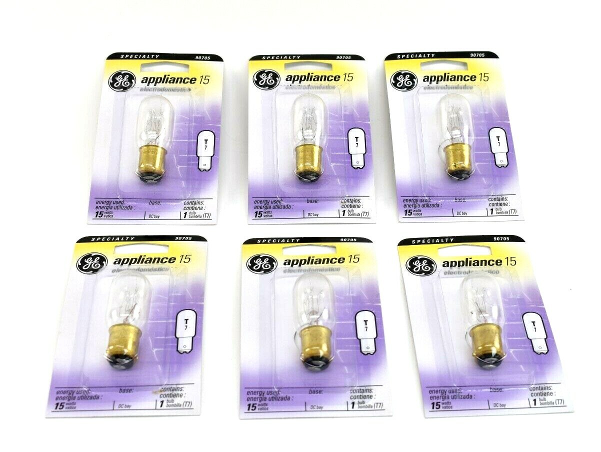 GE Appliance Light Bulb 15 Watts #35154 T7 Indicator Bulb