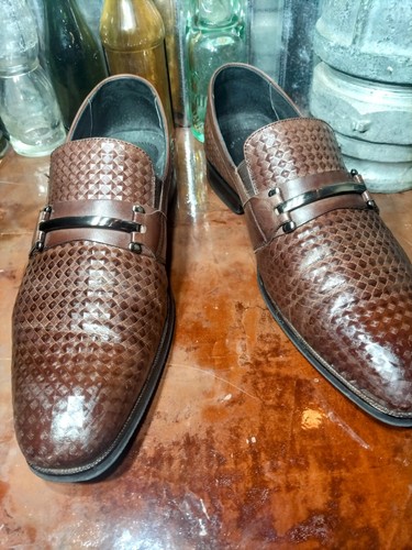 Stacy Adams Mens Leather Dress Shoes sz 9 Slip On Memory Foam- Very lightly used - Picture 4 of 18