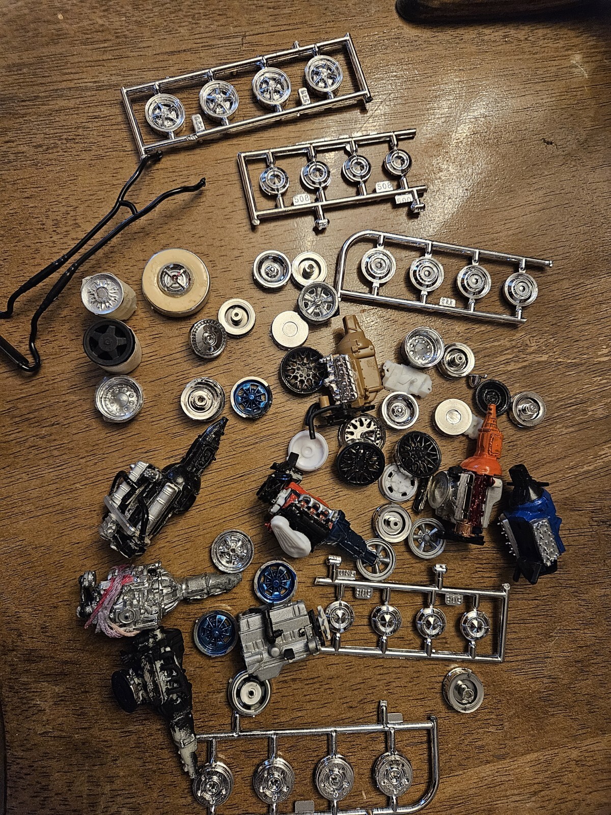 junkyard plastic model car parts eBay