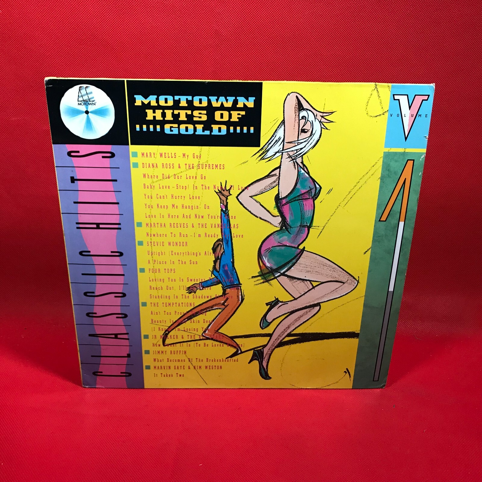 MOTOWN Motown Hits Of Gold Volume 1 vinyl LP Mary Wells Diana Ross Four Tops