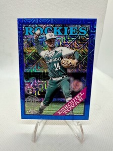 2023 TOPPS SERIES 2 SILVER PACK Ezequiel Tovar Rookie RC Blue /150 Rockies