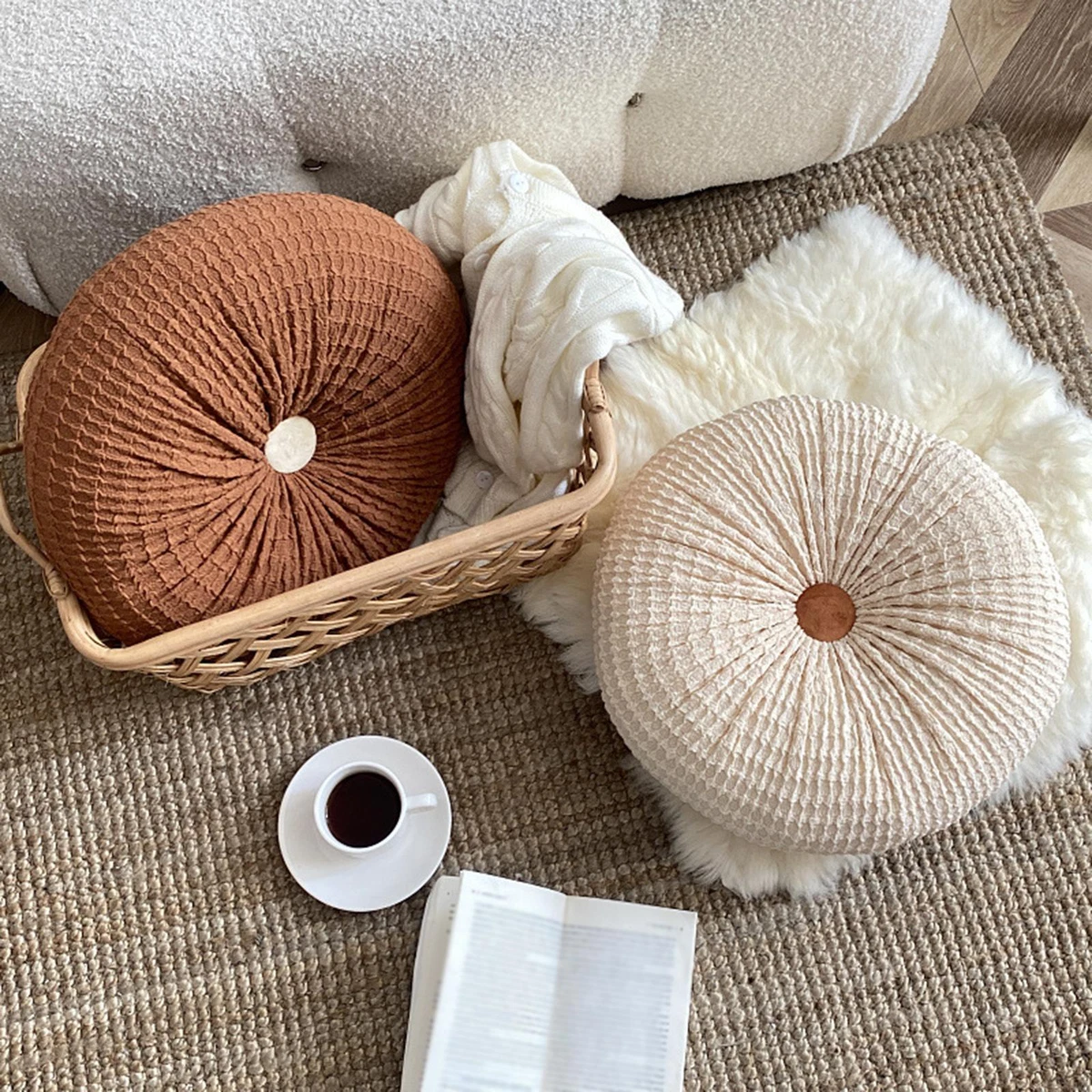 Round pillow for hot sale sitting