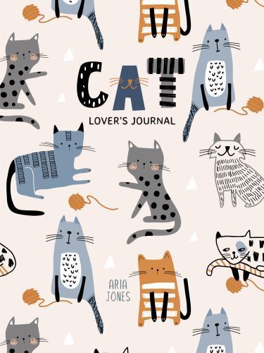 Cat Lover's Blank Journal : A Cute Journal of Cat Whiskers and Diary Notebook...