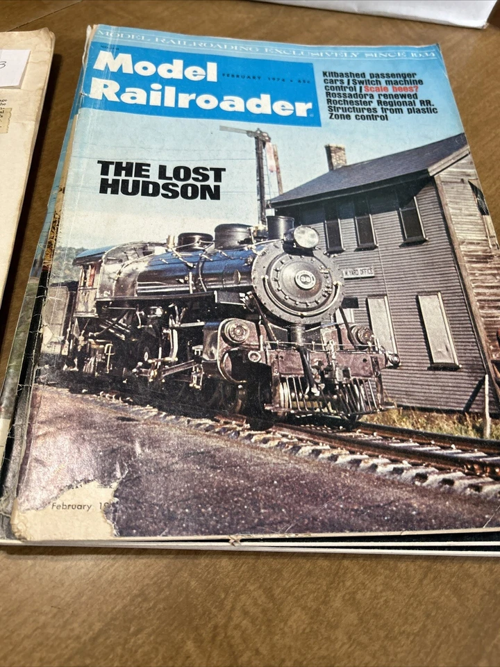 Model Railroader Magazines Jun/July 1973, Feb Apr May Nov 1974 - Image 4 of 4