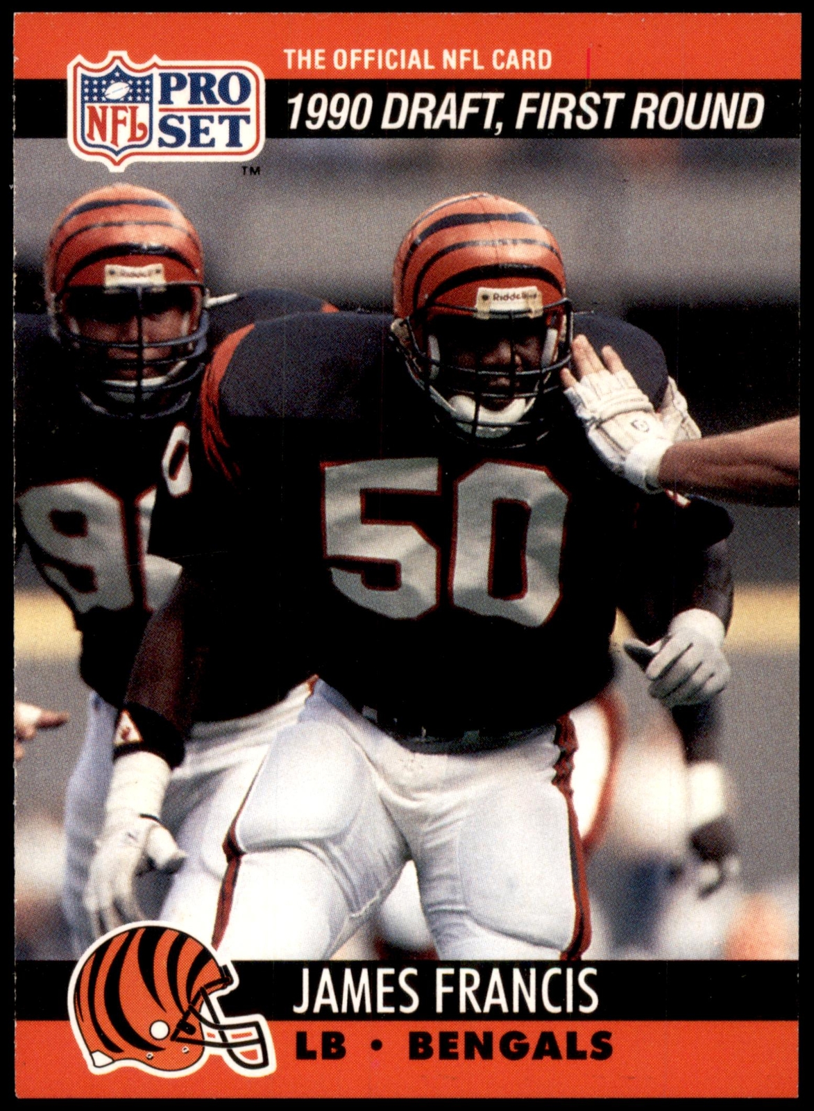 James Francis #680 1990 Pro Set