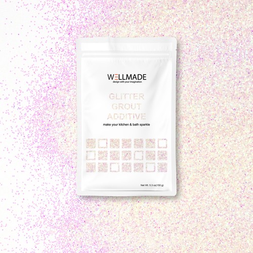 Wellmade Glitter Grout Additives For Wall Floor Tile Mosaic 5.3o/150g