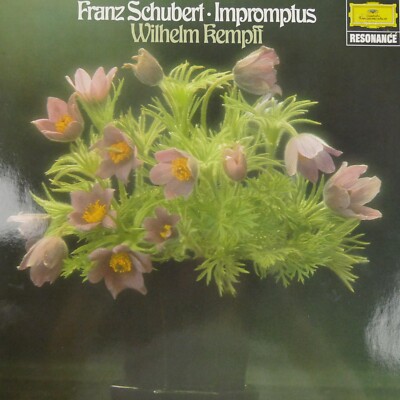 Wilhelm Kempff Schubert Impromptus 1966 DG 2535331  LP-8173