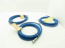 CRP 1006AV 1/4"x 15' Airless Paint Sprayer Hose 3300 PSI Blue  Lot of 3