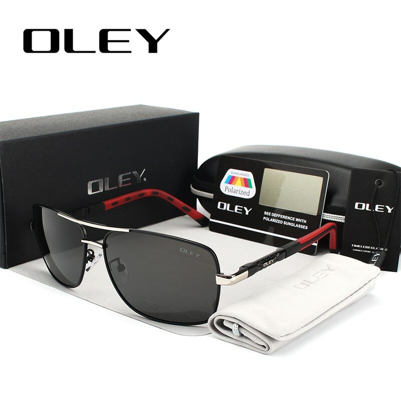 OLEY Brand Polarized Sunglasses Men New Fashion Eyes Protect - Main Image
