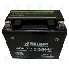 AGM BATTERY FOR HONDA SHADOW ACE VT750CDA VT750CDB VT750CDC VT750CDD 2002-2003