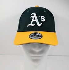 New Era Oakland Athletics A's hat YOUTH Hook  Loop 2021 Pre-Owned