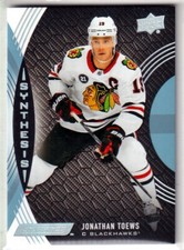 2018-19 Upper Deck Engrained Synthesis #S37 Jonathan Toews - Chicago Blackhawks