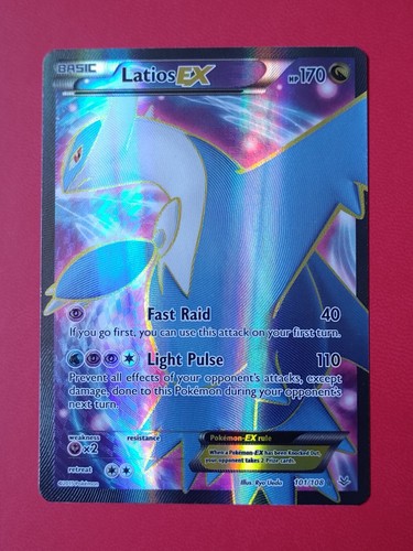 Pokemon Latios EX 101/108 XY Roaring Skies-English- NM