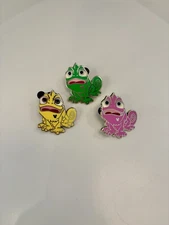 Disney Pin Pascal Hidden Mickey Green Tangled Princess Rapunzel Enamel