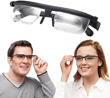 Adjustable Reading Glasses Dial Vision Readers Flex Focal Adjustable Eyeglasses