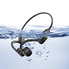 Professional Swim Headphones True Bone Conduction Open Ear Headset MP3 Player...