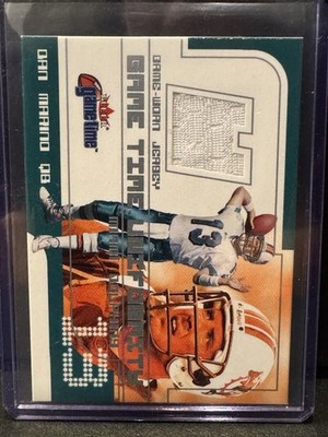 2001 Fleer Game Time Game Time Uniformity Dan Marino (MEM)