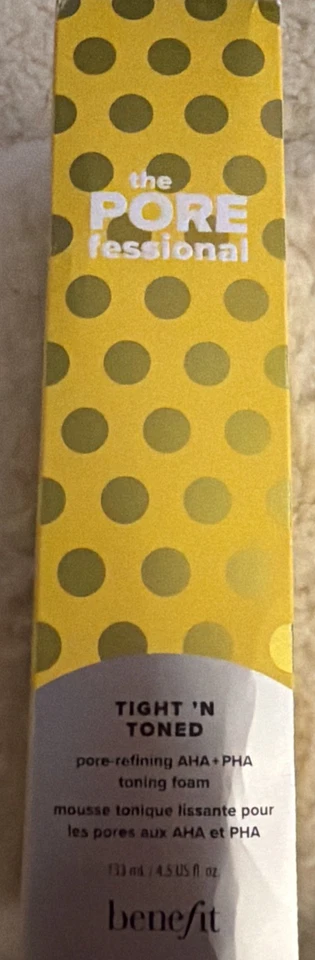 Tóner Benefit The POREfessional Tight 'n Toned Refinador de Poros AHA+PHA 4,5 OZ NUEVO EN CAJA Foto 3 de 3