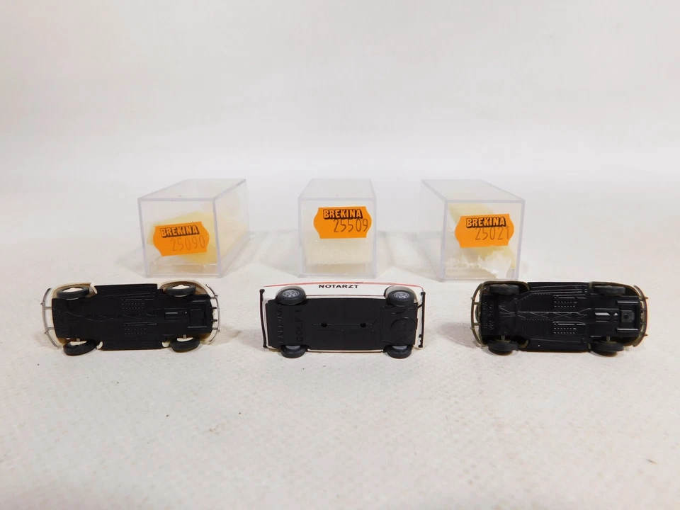3X Brekina H0 1:87 Model 25021 BW 25090 DRK 25509 Paramedic Mint Box #DX465-0.5 - Image 3 of 4